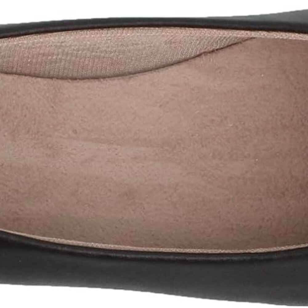 Women's Faux Leather Flats 8 Medium Wide Slip-On Comfort Stylish - Picture 7 of 8